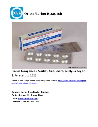France Indapamide Market Size, Industry Trends, Share and Forecast 2020-2026