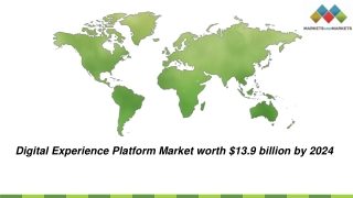 Digital Experience Platform Market is projected to register a moderate 12.0% CAGR in the forecast period.