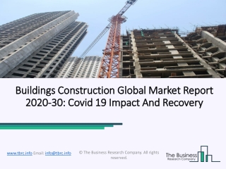 Buildings Construction Market Key Insights, Top Manufacturers and Regional Forecast 2020