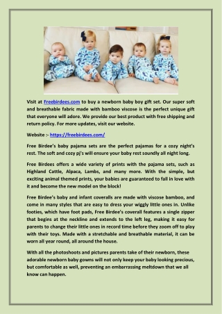 Get Children Pajama Gifts  -  |  -  (Free Birdees)
