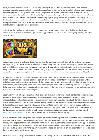 7 Aturan Trendy Untuk Memboyong Game Slot Online Bonus Terbesar