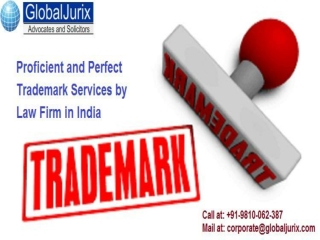 Complete Range of Trademark Services in India by Top Legal Firm