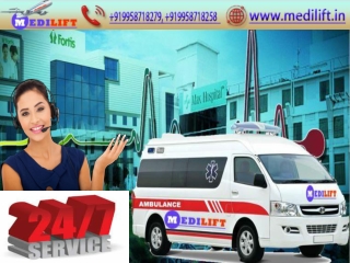 Avail Top-Class Medilift Ambulance Service in Varanasi