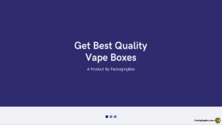 Best Vape Boxes