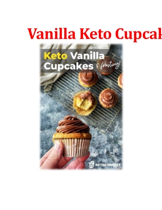 Vanilla Keto Cupcakes