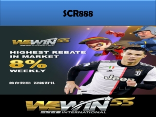 that they can better the experience of playing SCR888