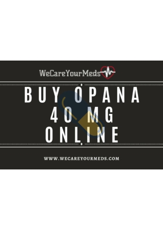 Buy opana 40 mg online in usa overnight