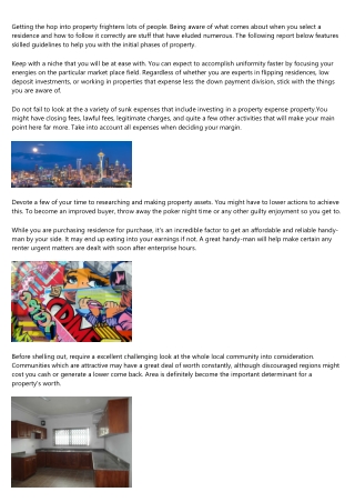 For The Very Best Tips And Advice On Property Committing, This Is For You