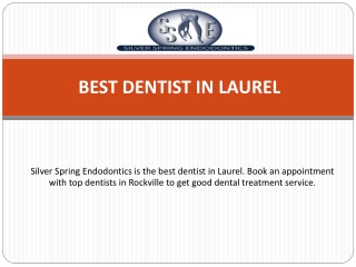 Best Dentist in Laurel