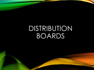 Distribution Boards in Kenya