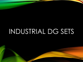 Industrial DG Sets in Kenya