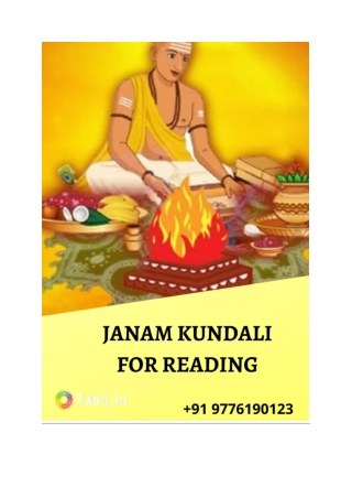 Free online Janam Kundli in Hindi reading to analyze your life events