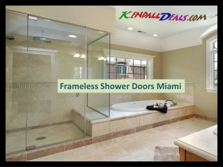 Frameless Shower Doors Miami