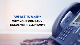 What Is VoIP? Why Your Company Needs VoIP Telephony?