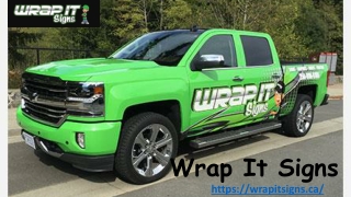Get Your Business Noticed Using Vehicle Graphics Wraps
