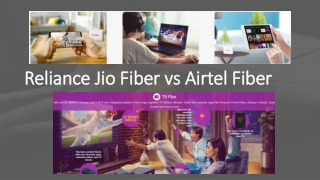 JioFiber vs Airtel Fiber