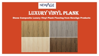 Vinyl Plank Flooring | Luxury Vinyl Plank | NewAge Products (USA)