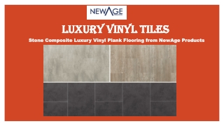 Luxury Vinyl Tiles