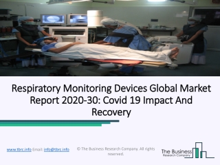 Worldwide Respiratory Monitoring Devices Market Insights And Forecast To 2023