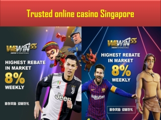the trusted online casino singapore