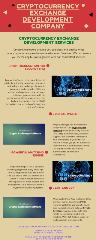 Cryptocurrency Exchange Software | Crypto Developers