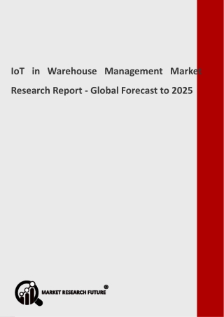 IoT in Warehouse Industry