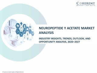 Neuropeptide Y Acetate Market Size, Share, Outlook, and Opportunity Analysis, 2019 – 2027.