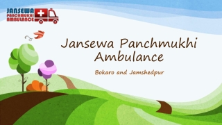 Use Ambulance Service in Bokaro or Jamshedpur with Specialist Physician