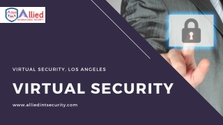 Virtual Security Los Angeles-Alliedsecurity.com