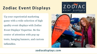 Custom Printed Signs | Zodiac Event Displays