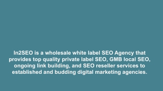 White Label GMB Local SEO