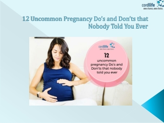 12 Uncommon Pregnancy Do’s and Don’ts that Nobody Told You Ever