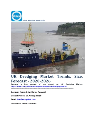 UK Dredging Market Trends, Size, Forecast - 2020-2026