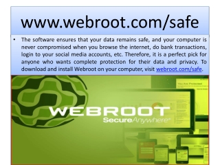 How to Download and Install Webroot