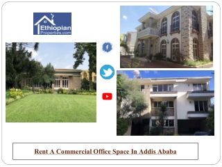 Rent A Commercial Office Space In Addis Ababa
