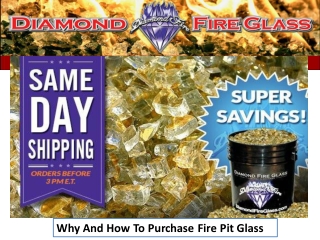 Why And How To Purchase Fire Pit Glass