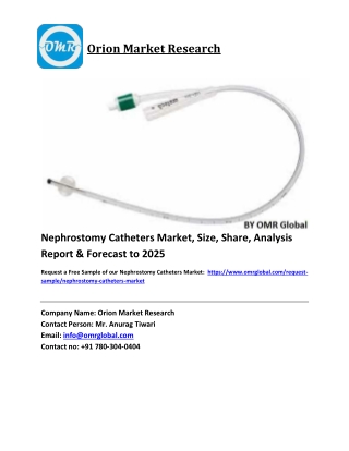 Nephrostomy Catheters Market Size, Industry Trends, Share and Forecast 2019-2025