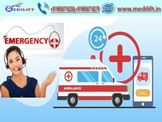 Hire Emergency Road Ambulance Service in Delhi at Low-Cost