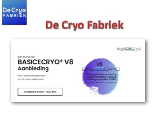 Cryolipolyse Apparatuur Kopen Cryo Leverancier | De Cryo Fabriek