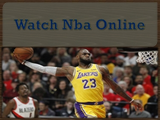 Watch Nba Online