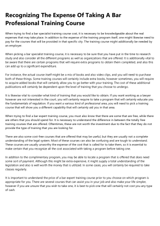 The de montfort university bar professional training course Case Study You'll Never Forget