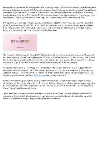15 Best Pinterest Boards of All Time About BTS Dynamite