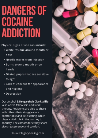 Dangers Of Cocaine Addiction