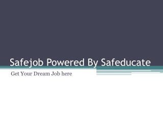Safejob- How to improve Communication Skills in English