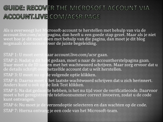 Contact Microsoft leverancier van alle problemen