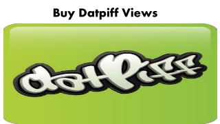 Buy Datpiff Views- Become a Biggest Star in Music Industry