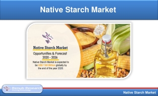 Native Starch Market, Production & Global Forecast, By Raw Materials