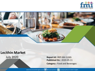 Lecithin Market to Witness Sales Slump in Near Term Due to COVID-19; Long-term Outlook Remains Positive