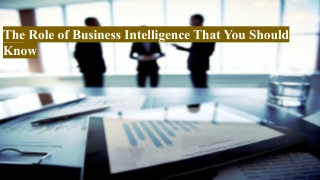 Business Intelligence Companies