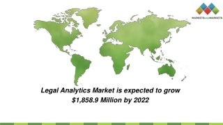 Legal Analytics Market is projected to register a moderate 32.7% CAGR in the forecast period.